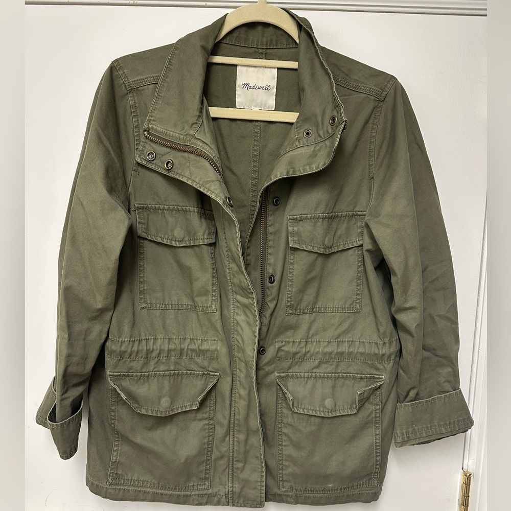 Madewell Khaki Utility Jacket